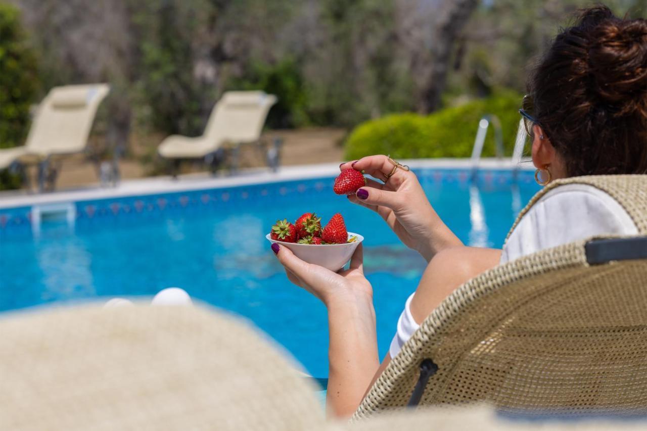 مبيت وإفطار أودجانو لا كييزا Casa Ulmi Con Piscina المظهر الخارجي الصورة